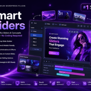 Smart Sliders – Build Beautiful Sliders & Carousels in Minutes – No Coding Required!