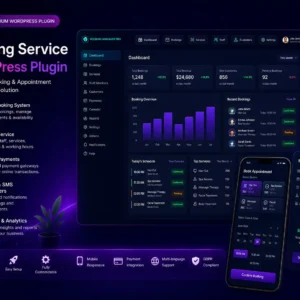 Booking Service WordPress Plugin – All-in-One Appointment Management